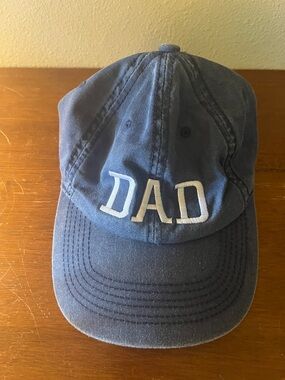 Classic Navy "DAD" Embroidered Baseball Cap